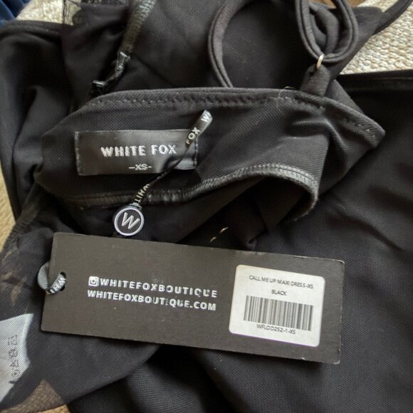 White Fox Call Me Up Maxi Dress - Picture 2 of 2